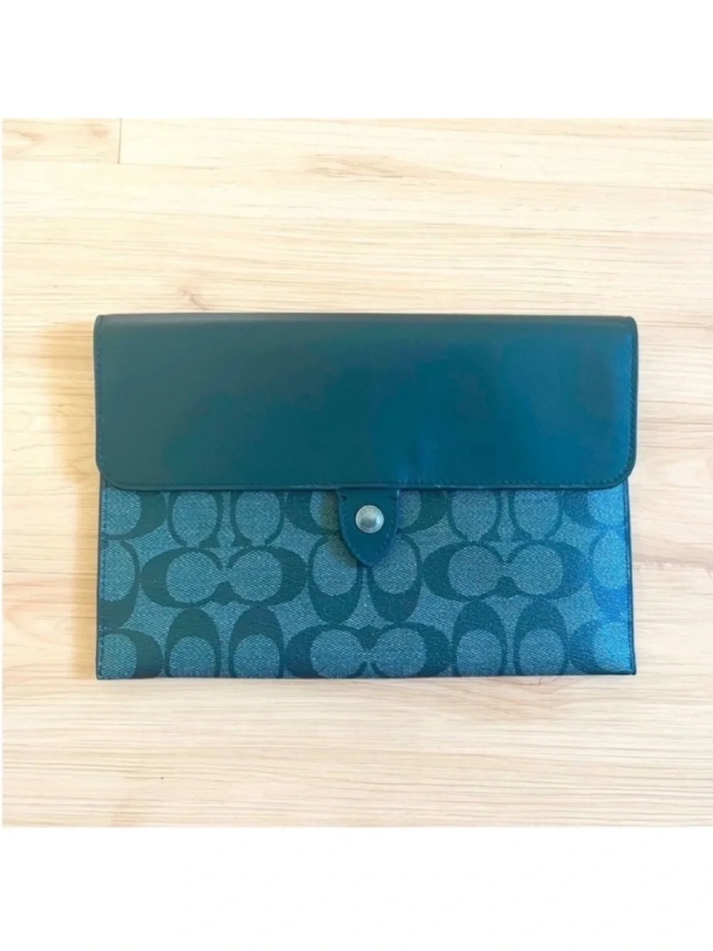 Coach Mini Tablet Sleeve In Signature Canvas # C2024